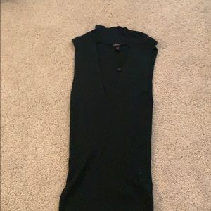 Green Cut Out Sweater | Express